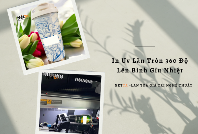 In Uv Lăn Tròn 360 Độ Lên Bình Giữ Nhiệt
