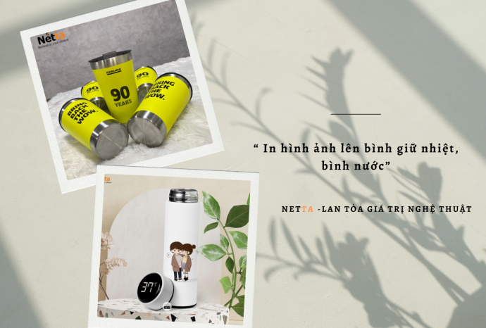 In Hình Ảnh Lên Bình Gĩu Nhiệt, Bình Nước