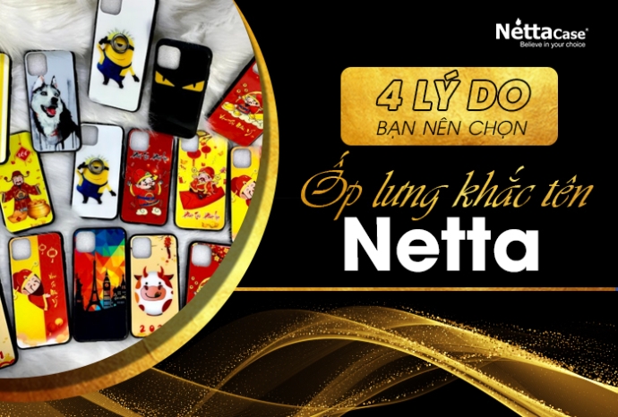 Không đụng hàng với ốp lưng khắc tên độc lạ, đẹp mắt và thời thượng